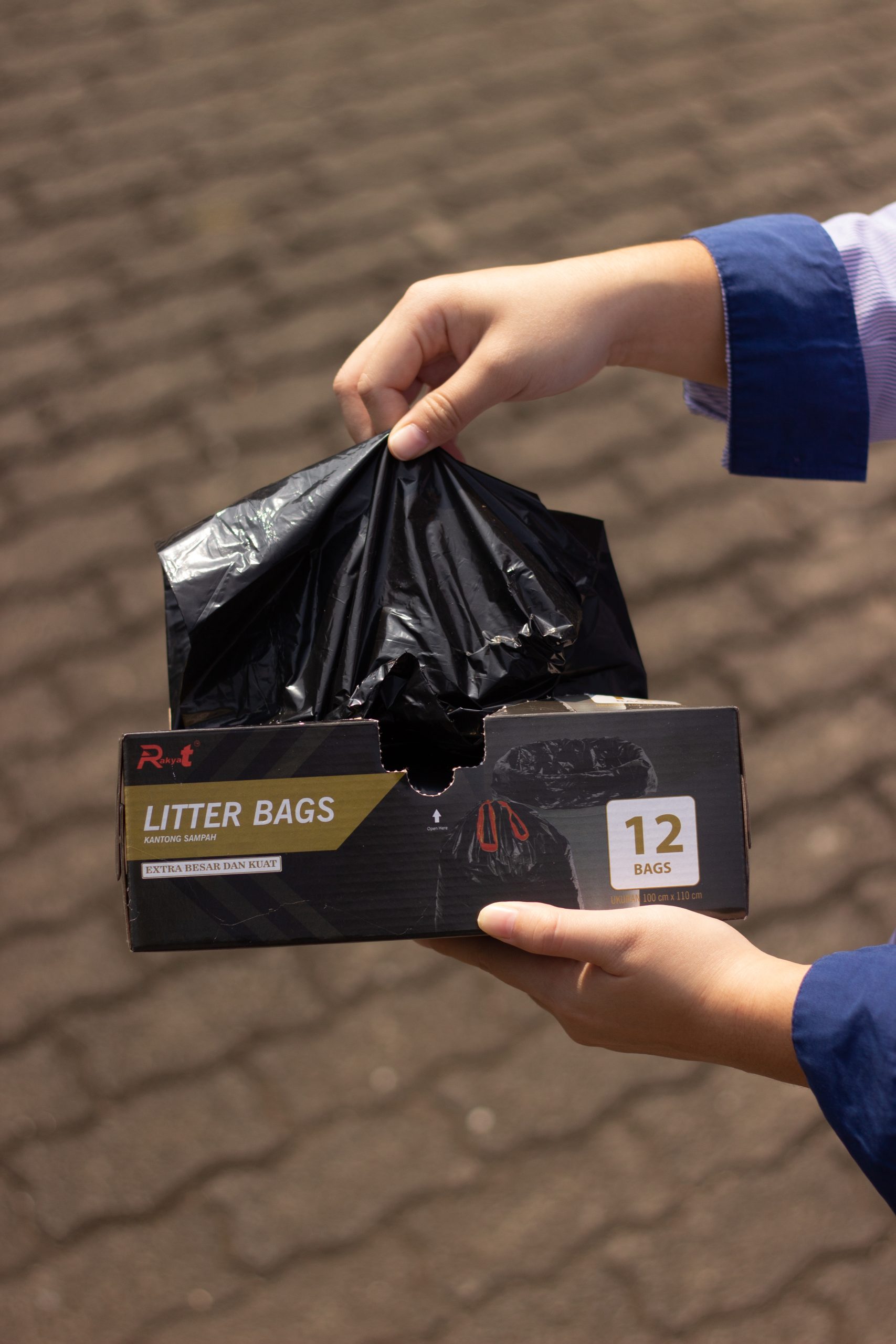 Litter Bags Hitam